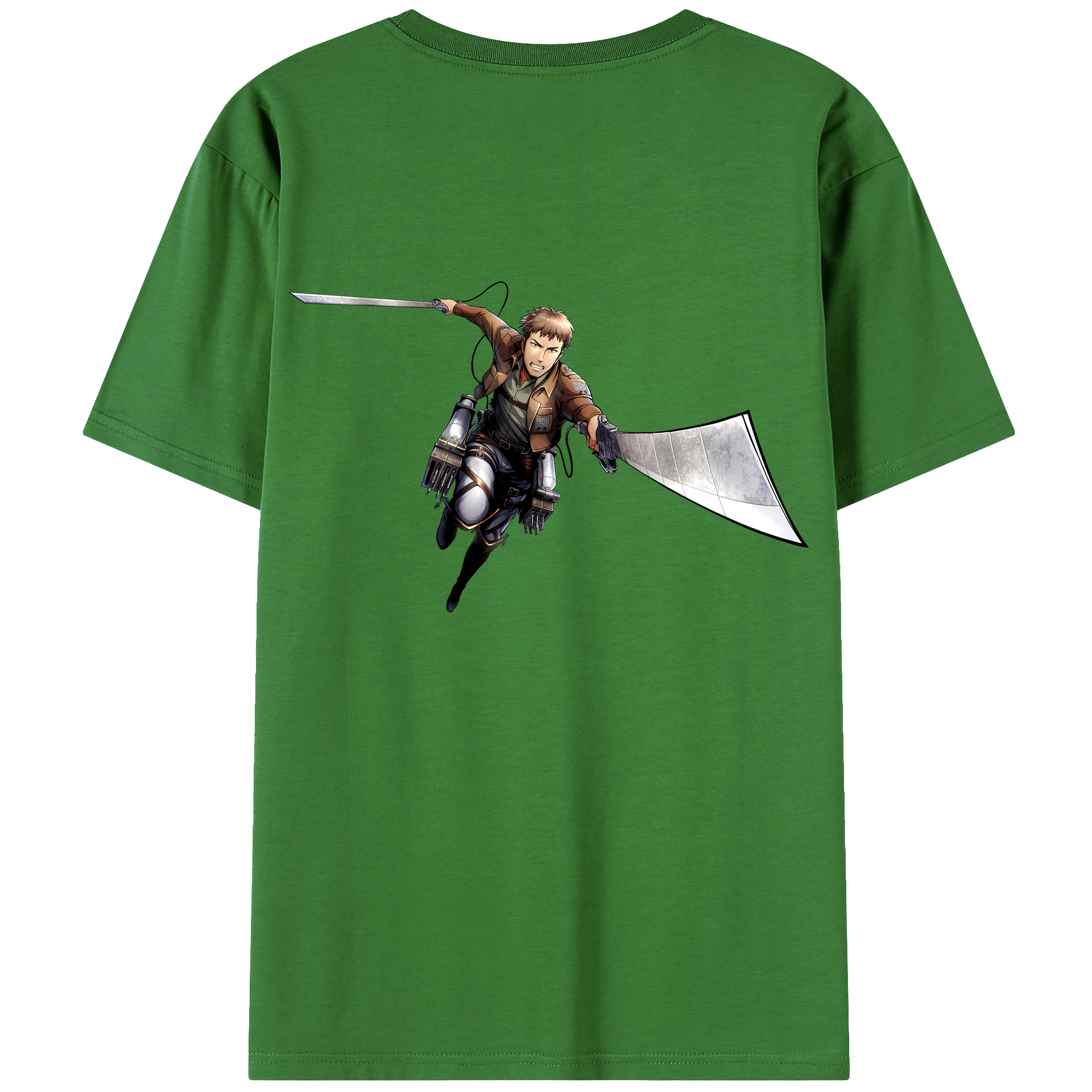 （画像用） 進撃の巨人 Attack on Titan レディース半袖Tシャツ(バックプリント)